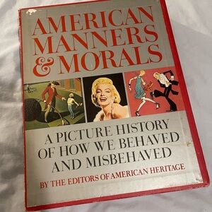 🔥💕$5 American Manners & Morals Book